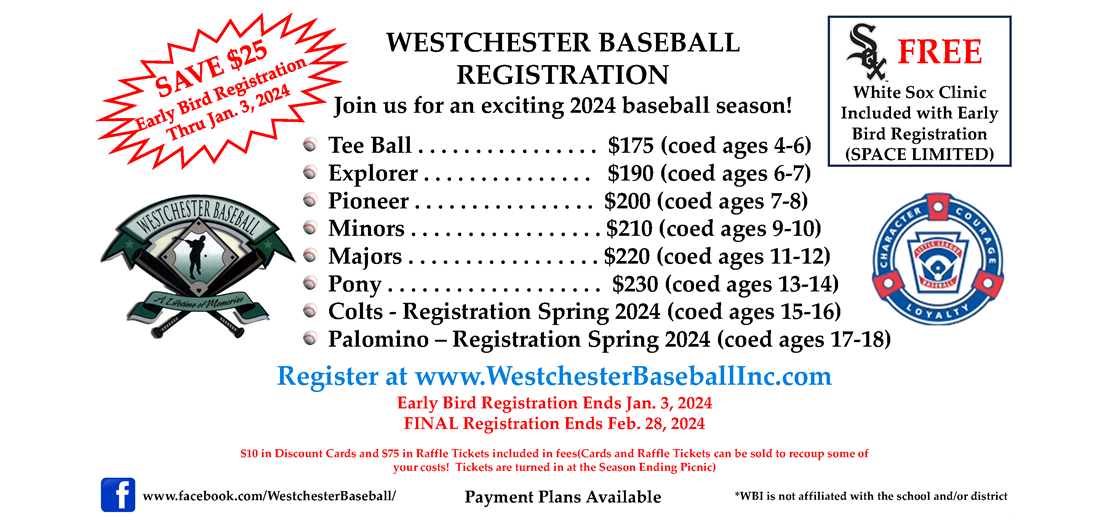 2024 SEASON REGISTRATION
